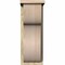 Ekena Millwork Carmel Rough Sawn Corbel w/Backplate, Douglas Fir, 8"W x 10"D x 22"H COR08X10X22CAR01RDF - alternate 3